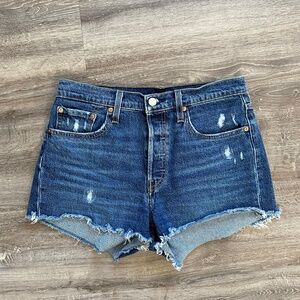 Levi’s 501 High Rise Jean Shorts